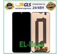 DISPLAY LCD OLED PER SAMSUNG GALAXY M21 SM M215F TOUCH SCREEN SCHERMO VETRO NERO