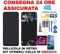 DISPLAY LCD OLED SAMSUNG GALAXY A50 SM A505 F TOUCH SCHERMO OLED PARI ORIGINALE
