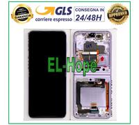 DISPLAY LCD ORIGINALE FRAME SAMSUNG GALAXY Z FLIP 3 5G SM-F711B TOUCH LAVENDER