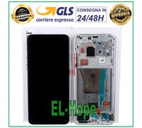 DISPLAY LCD ORIGINALE + FRAME XIAOMI POCO F2 PRO M2004J11G TOUCH VETRO BIANCO