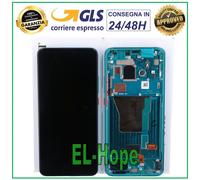 DISPLAY LCD ORIGINALE FRAME XIAOMI POCO F2 PRO M2004J11G TOUCH VETRO GREEN VERDE