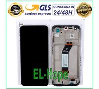 DISPLAY LCD ORIGINALE FRAME XIAOMI REDMI NOTE 11 4G 2021 21121119SC TOUCH NERO