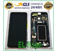 DISPLAY LCD ORIGINALE RENEWED SAMSUNG GALAXY S9+ SM-G965F PLUS TOUCH NERO BLACK