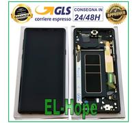 DISPLAY LCD ORIGINALE SAMSUNG GALAXY NOTE 9 SM-N960 SM-N960F TOUCH SCREEN NERO