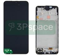 Display LCD Originale Samsung Service Pack A16 SM-A165F Con frame Black