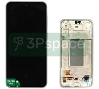 Display LCD Originale Samsung Service Pack per A36 5G con frame verde SM-A366B