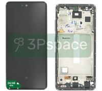 Display LCD Originale Samsung Service Pack per A52s con frame nero SM-A528F