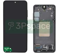 Display LCD Originale Samsung Service Pack per S24 5G SM-S921B Con frame Nero