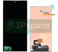 Display LCD Originale Samsung Service Pack S24 Ultra SM-S928B Senza frame Black