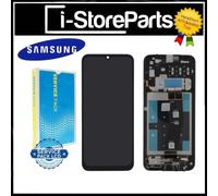 DISPLAY LCD ORIGINALE SERVICE PACK PER SAMSUNG A14 4G A145 P R VETRO TOUCH FRAME