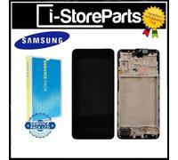 DISPLAY LCD ORIGINALE SERVICE PACK PER SAMSUNG A17 5G SM-A176 VETRO TOUCH FRAME