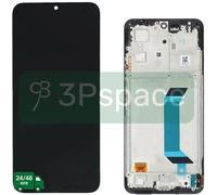 Display LCD Originale Service pack Xiaomi Redmi Note 12/Poco X5 5G frame nero