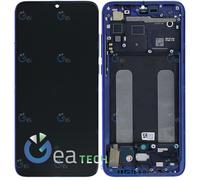 DISPLAY LCD ORIGINALE XIAOMI SERVICE PACK MI 9 LITE M1904F3BG FRAME AURORA BLU