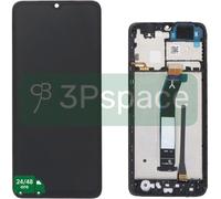 Display LCD Originale Xiaomi Service Pack per Redmi A3 4G con frame nero