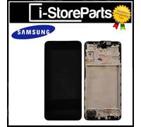 DISPLAY LCD PARI ORIGINALE OLED PER SAMSUNG A17 4G SM-A175 VETRO TOUCH FRAME