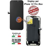 DISPLAY LCD PER APPLE IPHONE 12 PRO MAX TOUCHSCREEN VETRO SCHERMO BOX OEM