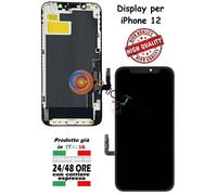 DISPLAY LCD PER APPLE IPHONE 12 TOUCHSCREEN SCHERMO VETRO PARI ORIGINALE