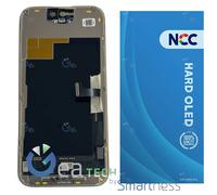 DISPLAY LCD PER APPLE IPHONE 15 PRO A2848 A3101 NCC HARD OLED IC INTERCAMBIABILE