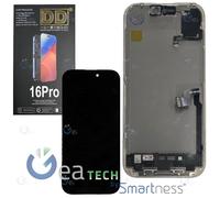 DISPLAY LCD PER APPLE IPHONE 16 PRO HARD OLED COP SCHERMO AUTODIAGNOSTICABILE
