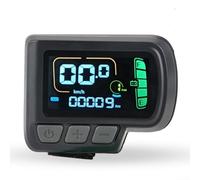 Display LCD per bici elettriche e scooter, mostra velocità, marcia e tensione, impermeabile per tutte le condizioni atmosferiche