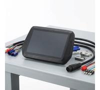 Display LCD per biciclette elettriche con semplice pulsante di navigazione per scorrere attraverso la velocità del livello della batteria e schermi chilometraggio