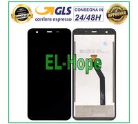 DISPLAY LCD PER BLACKVIEW BV6300 /BV6300 PRO TOUCH SCREEN VETRO ASSEMBLATO NERO