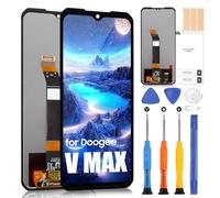 Display LCD per Doogee V Max Schermo LCD per Doogee V Max Schermo di Ricambio Touchscreen Digitizer Assembly con Riparazione (Nero senza Telaio)