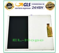 DISPLAY LCD PER LENOVO IdeaTab A3300 MONITOR CRISTALLI LIQUIDI PANNELLO SCHERMO