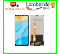 DISPLAY LCD PER OPPO A15 CPH2185 A15S CPH2179 TOUCH SCREEN SCHERMO VETRO NERO