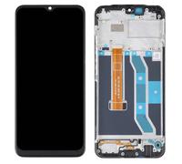 DISPLAY LCD PER REALME NOTE 50 RMX3834 TOUCH SCREEN SCHERMO VETRO NERO CON FRAME
