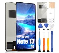 Display LCD per Redmi Note 13 4G Schermo LCD per Xiaomi Redmi Note 13 4G 23129RAA4G 23124RA7EO 6,67" Incell Schermo Digitalizzatore Touch Assemblea con Riparazione (Nero, Senza Sblocco Impronta)