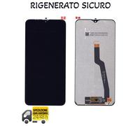 DISPLAY LCD PER SAMSUNG GALAXY A10 SM A105 F FN DS ORIGINALE RIGENERATO