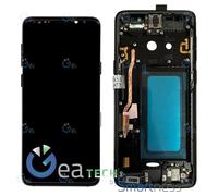 DISPLAY LCD PER SAMSUNG GALAXY S9 G960 RICAMBIO SCHERMO INCELL TFT + FRAME NERO