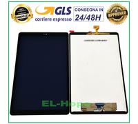 DISPLAY LCD PER SAMSUNG GALAXY TAB A2 2018 SM T590 T595 TOUCH SCREEN VETRO NERO