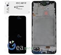 DISPLAY LCD SAMSUNG GALAXY A17 4G A175 ORIGINALE IN SERVICE PACK + FRAME NERO