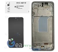 DISPLAY LCD SAMSUNG GALAXY A26 A266 5G ORIGINALE SERVICE PACK + FRAME BIANCO