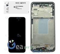 DISPLAY LCD SAMSUNG GALAXY A26 A266 5G ORIGINALE SERVICE PACK + FRAME NERO