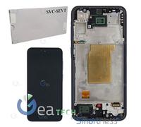 DISPLAY LCD SAMSUNG GALAXY A35 5G A356 ORIGINALE SERVICE PACK FRAME BLACK NAVY