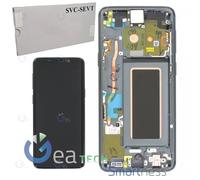 DISPLAY LCD SAMSUNG GALAXY S9 G960 FRAME TOUCH ORIGINALE SERVICE PACK GRIGIO TIT