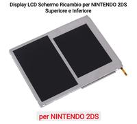 Display LCD Schermo Ricambio per NINTENDO 2DS Superiore e Inferiore