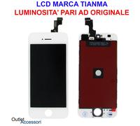 Display LCD Schermo Touch Vetro Apple Iphone SE Bianco Originale Tianma oem