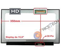 Display LCD Screen Pannello LED 15.6" 30Pin HD per NT156WHM-N44 NT156WHM-N49