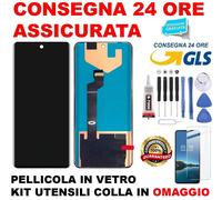 DISPLAY FRAME LCD SOFT OLED HONOR 50 5G NTH-AN00 NX9 TOUCH SCHERMO VETRO NERO