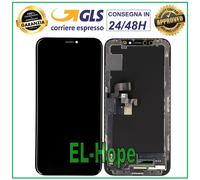 DISPLAY LCD SOFT OLED PER APPLE IPHONE X TOUCH SCREEN SCHERMO PARI ORIGINALE