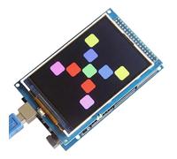 Display LCD TFT a colori da 3,5 pollici per Arduino Mega, Mega 2560, Due, Giga R1 schede WiFi, interfaccia parallela a 16 bit, colori 65K, risoluzione HD 320x480, driver ILI9486, tutorial forniti