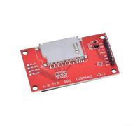 Display LCD TFT da 1,8 pollici 128x160 per modulo spi con slot per scheda SD per Arduino per Raspberry Pi per stm32 per esp32 scheda di sviluppo rosso