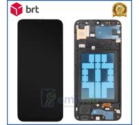 DISPLAY LCD TFT FRAME SAMSUNG GALAXY A50 SM-A505F TOUCHSCREEN SCHERMO VETRO NERO
