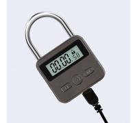 Display LCD Timing Lock Metal Automatic Sblocco | Sblocco automatico dopo il conto alla rovescia, chip intelligente integrato, nessuna chiave necessaria