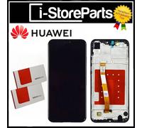 DISPLAY LCD TOUCH FRAME PARI ORIGINALE SERVICE HUAWEI P20 LITE ANE-LX1 LX2 NERO
