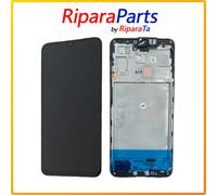DISPLAY LCD TOUCH+FRAME PER SAMSUNG GALAXY A17 5G SM-A176 SERVICE AMOLED NERO